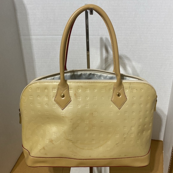 GUC. Arcadia buttercup, patent leather Bugatti bag. Made in Italy. - Picture 2 of 15